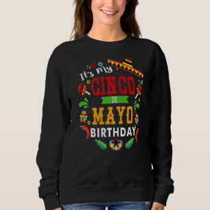 Födelsedagsfesten Mexii min Cinco De Mayo Birthday T Shirt