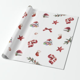 Födelsedagsfesten Modern julafton Presentpapper