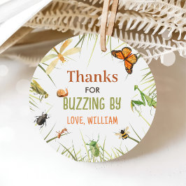 Födelsedagsfesten Natur Insekt Kryp Gåvor Etiketter