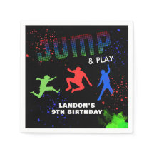 Födelsedagsfesten Neon Kids Trampoline Park