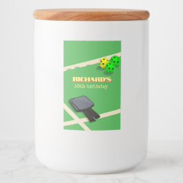 Födelsedagsfesten Pickleball Thated Sports Dinking Mat Etikett