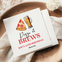 Födelsedagsfesten Pizza och Brews Beer Glass