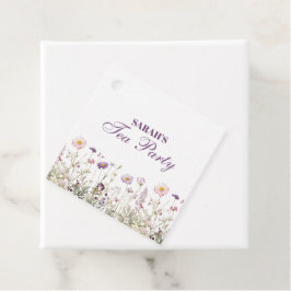 Födelsedagsfesten ReEmergency Garden Gåvor Etiketter