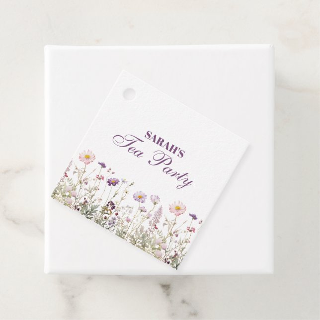 Födelsedagsfesten ReEmergency Garden Gåvor Etiketter (På plats)