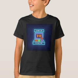Födelsedagsfesten Retro Arcade-spel T Shirt