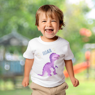 Födelsedagsfesten Roar Cute Dinosaur T Shirt
