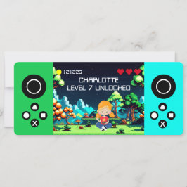 Födelsedagsfesten roligt Novelty Computer Game Inbjudningar