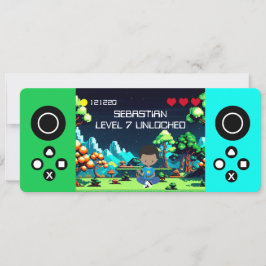 Födelsedagsfesten roligt Novelty Computer Game Inbjudningar