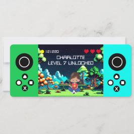 Födelsedagsfesten roligt Novelty Computer Game Inbjudningar