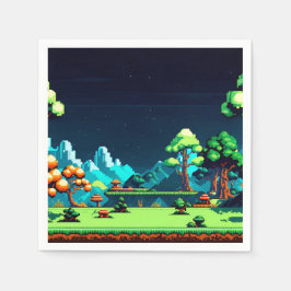 Födelsedagsfesten roligt Novelty Computer Game Pappersservett