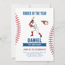 Födelsedagsfesten Rookie Baseball