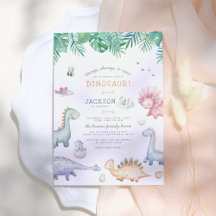 Födelsedagsfesten Stomp, Chomp och Roar Dinosaur B