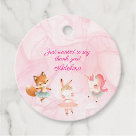 Födelsedagsfesten Tutu Cute Ballerina Ballet Anima Gåvor Etiketter
