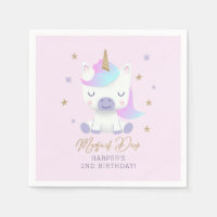 Födelsedagsfesten Unicorn Theme