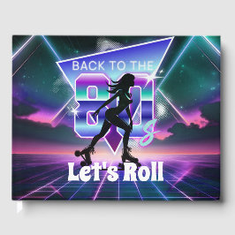 Födelsedagsfesten Vaporwave Roller Skate Gästböcker