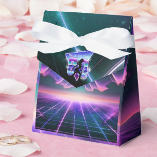 Födelsedagsfesten Vaporwave Roller Skate Presentaskar