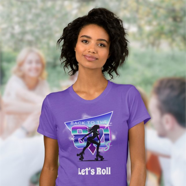 Födelsedagsfesten Vaporwave Roller Skate T Shirt (Skapare uppladdad)