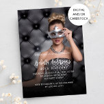 Födelsedagsfestens foto inbjudningar<br><div class="desc">Anpassa och lägg till information om foto och party. Jag har använt en mörk som täcker fotot så att det blir enklare att läsa texten. Jag har lagt till 2 lagrar, men bara en är aktiv. Det finns en liten symbol i slutet av övertäckningen lagrar/linje som du kan klicka på...</div>