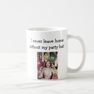 Födelsedagsfesthatt Kaffemugg
