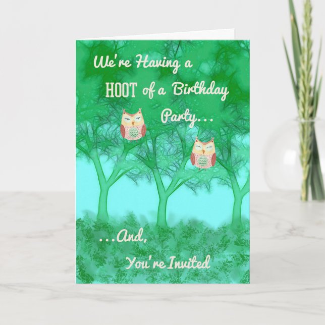 Födelsedagsfestinbjudan för pojke eller flicka inbjudan (Framsida)