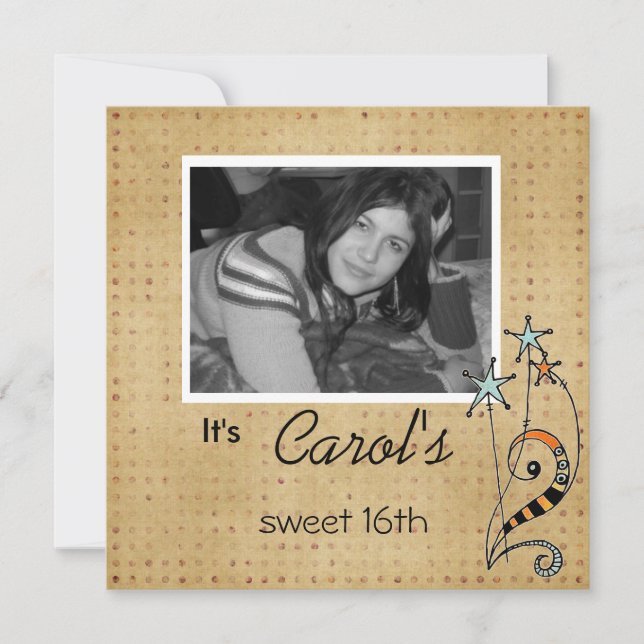 Födelsedagsfestinbjudan Inbjudningar (Framsida)