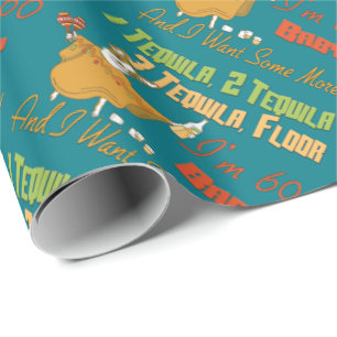 Födelsedagsfestsamling för Tequila 60th Presentpapper