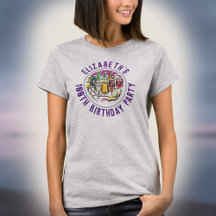 Födelsedagsfirande 100-årsjubileum T-shirt