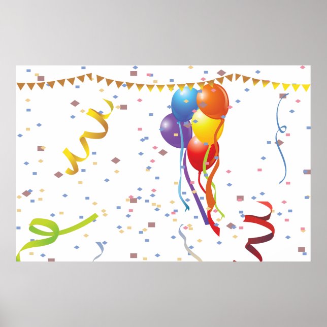 Födelsedagsfirande 2 poster (Framsidan)