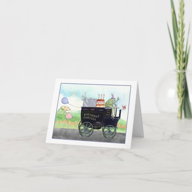 Födelsedagsfirande AB-kort Kort (Framsida)