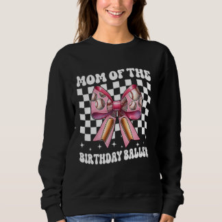 Födelsedagsfirande baseballmamma till födelsedagsb t shirt