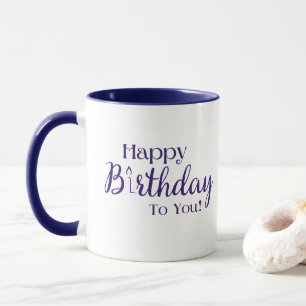 Födelsedagsfirande Festlig Partydesign Mugg