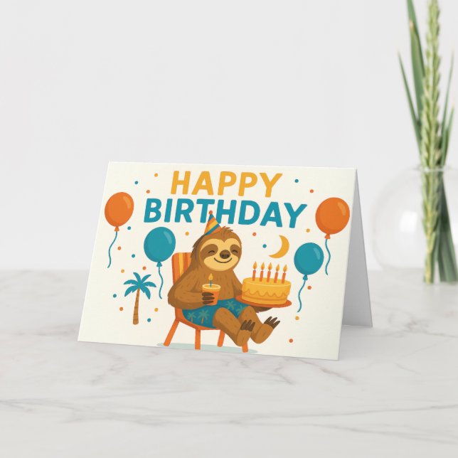 Födelsedagsfirande Inbjudan (Framsida)