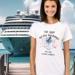 Födelsedagsfirande Ingen Frakt Resa-vaccinering T Shirt