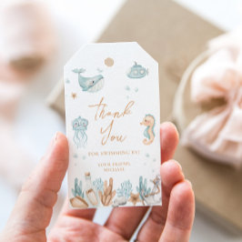 Födelsedagsfirande under havet  presentetikett