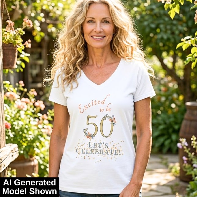 Födelsedagsflicka 50 Boho Höst Personlig T Shirt (Skapare uppladdad)