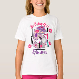 Födelsedagsflicka 5 | Spa upp | T Shirt