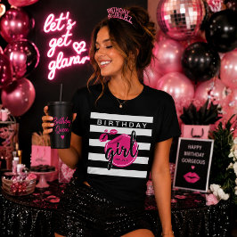 Födelsedagsflicka Glam Era Sephora-Inspirerad T Shirt