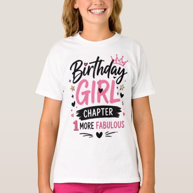 Födelsedagsflicka Kapitel 1 Mer Fantastisk Tonårsf T Shirt (Framsida)