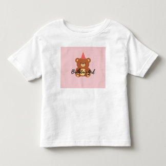 Födelsedagsflicka t shirt