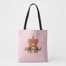 Födelsedagsflicka Totebag