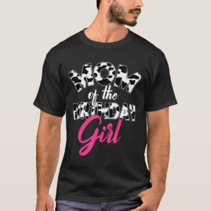 Födelsedagsflickans mamma Ko Födelsedag För Flicka T Shirt
