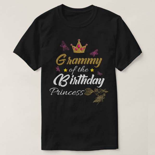 Födelsedagsflickorna Party T Shirt (Design framsida)