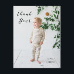 Födelsedagsfoto Tack-kort Vykort<br><div class="desc">Säg tack med detta anpassningsbara fotokort.</div>