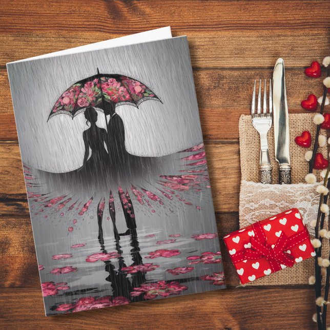 Födelsedagsfrus eller -husbon Romantisk Söt Modern Kort (Skapare uppladdad)