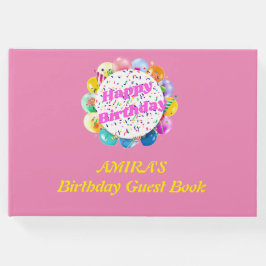 Födelsedagsgäster bok (flicka)