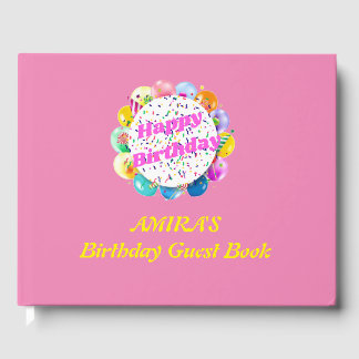 Födelsedagsgäster bok (flicka)