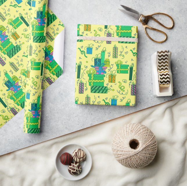 Födelsedagsgåvor Presentpapper (Hantverk)