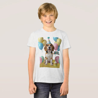 Födelsedagsglädje med min beagle t shirt