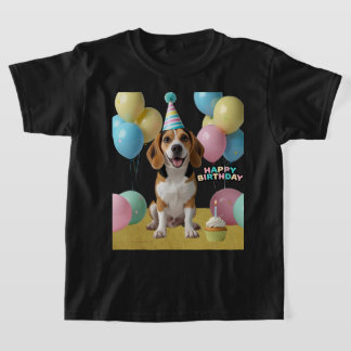 Födelsedagsglädje med min Beagle T Shirt