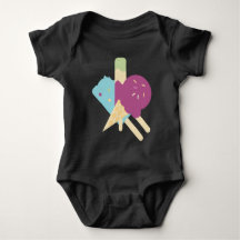 Födelsedagsglass Bebis  Baby Kroppsoverall